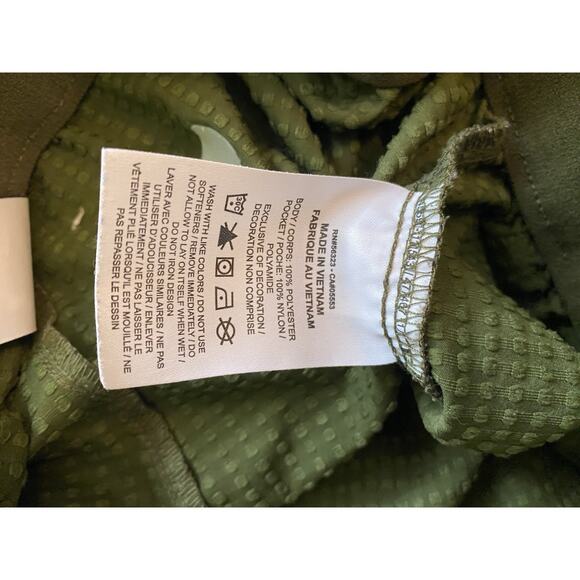 Nike Dri Fit Clash Training Joggers Pants Sz M Army Green Colorblock DM5555-326 - Picture 6 of 6